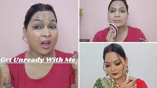 Makeup के बाद कैसे रखे skin का ध्यान  Get Unready With meStep by step skincare after Makeup [upl. by Tomasine243]