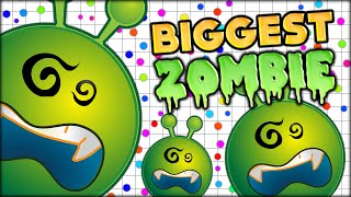 THE BIGGEST AGARIO ZOMBIE CELL EVER  EPIC AGARIO GAMEPLAY 58 [upl. by Atillertse]