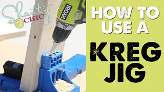 How to use a Kreg Jig [upl. by Rozella631]