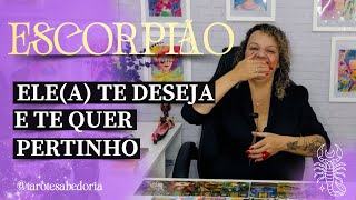 ♏️ ESCORPIÃO 💙🔥 ELE a TE DESEJA 💍 ESTÁ MENTALIZANDO VOCÊ PERTINHO DELE a 💙🔥 [upl. by Akirahs57]