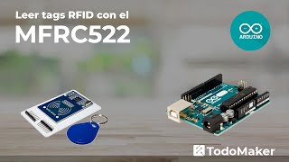 Arduino y lector RFID MFRC522  ¿Cómo leer tags RFID  Arduino [upl. by Frasch]