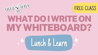 BCBA Exam Hack WTF Do I Write on My Whiteboard [upl. by Reinhard]