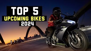 Top 5 Upcoming Bikes in Indian Market 2024 Sports Adventure amp Naked  Launch Dates amp Prices [upl. by Conlon283]