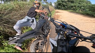 30HP Check Garda Adventure Rider Le Bike Nai Kudayena 🤣  Lizen888 [upl. by Benni588]