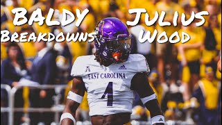 Baldy Breakdowns  Julius Wood Safety NFL Draft [upl. by Kare559]