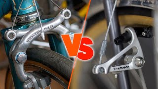 Cantilever Bike Brakes vs VBrakes Which is Right for You [upl. by Aihgn]