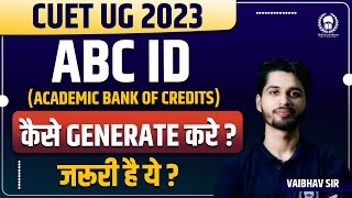 How to generate ABC ID  Compulsory for AU admission  Vaibhav Sir [upl. by Matazzoni174]