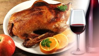 Das perfekte Weihnachtsgans Rezept  Garzeiten  Weinempfehlung [upl. by Krueger909]