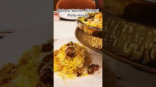 Zafrani Mutton Biryani in Pista House  Gandimaisamma  Hyderabad [upl. by Ahseenyt]