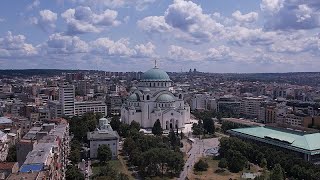 Belgrade dévoilée  Église SaintSava et forteresse de Belgrade [upl. by Artep]