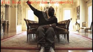 Rick Ross  Amsterdam instrumental [upl. by Alikahs]