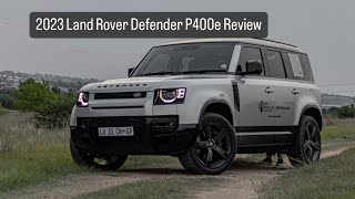 Land Rover Defender P400e  The Future of Luxury OffRoading [upl. by Niwdog]