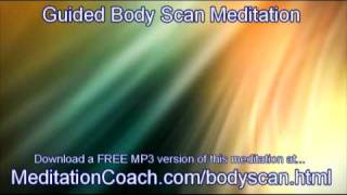 10 Minute Guided Body Scan Meditation from The Meditation Coach [upl. by Viquelia]