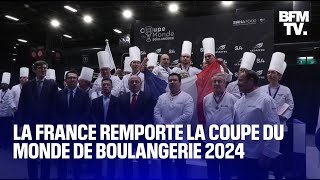 16 ans après son dernier sacre la France remporte la coupe du monde de boulangerie 2024 [upl. by Vander]