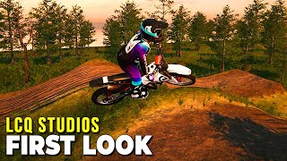 First Look Gameplay  LCQ Studios Motocross Chasing The Dream [upl. by Ylrevaw]