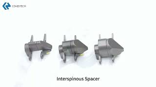 CZMEDITECH Interspinous Spacer  orthopedic implants spine implants [upl. by Martreb]