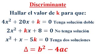 Ecuaciones de segundo grado Secundaria [upl. by Hayotal]