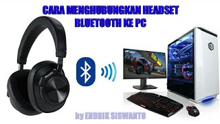 Cara Menghubungkan Headset Bluetooth ke PC atau Laptop [upl. by Medwin]