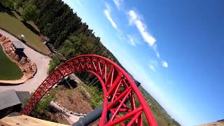 Freizeitpark Plohn Dynamite onride POV 2019 [upl. by Nabalas]