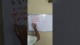 Solving Quadratic equation problem within 30 seconds shorts trending funny maths educationedit [upl. by Okimik]