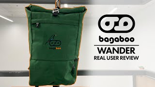 Bagaboo Wander Backpack  REAL USER REVIEW [upl. by Myrtie306]