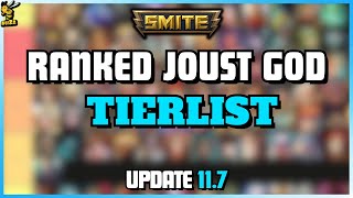 Ranked Joust Tierlist Update 117  Smite [upl. by Erdreid]