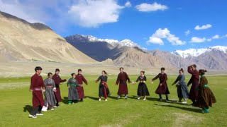 Zanskari Dance on Spiti songZangla Zanskar [upl. by Aldos]