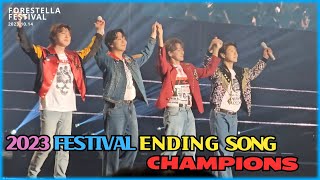 2023 Forestella Festival  champions 앤딩곡 Add English subtitles forestella [upl. by Eelrak]