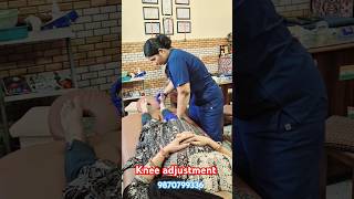 Knee adjustment doctor chiropractor fvpシ fvp reels viral trending [upl. by Fritze]