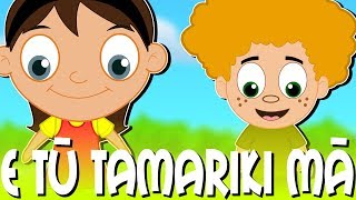 E tū tamariki mā  Maori Song with Lyrics  Waiata tamariki [upl. by Lever382]