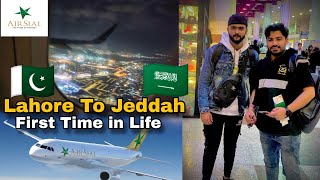 Lahore to Jeddah for the first time in life with Airsial✈️ [upl. by Denny]