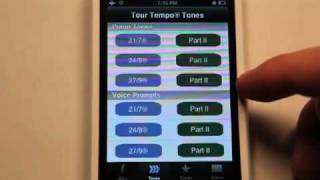 Tour Tempo Golf iPhone App Review  TheAppPodcastCom [upl. by Misha]