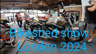 Bike shed show London 2024 [upl. by Orgalim]