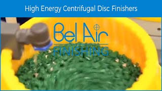 Bel Air Finishing Centrifugal Disc Machine [upl. by Fredia299]