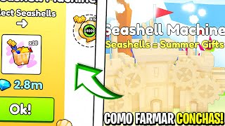 COMO CONSEGUIR CONCHASSEASHELL INFINITAS NO PET SIMULATOR 99 [upl. by Arundel461]