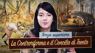 La Controriforma e il Concilio di Trento  Storia moderna [upl. by Sansone]