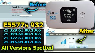 How to Unlock Tishknet E5577s932 21329631365 No Service Fix 100  Working Wordwide any Sim Card [upl. by Naerol]