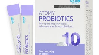 Los maravillosos probióticos de ATOMY [upl. by Eineeuq]