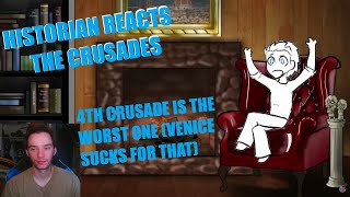 Historian Reacts  History Summarized The Crusades [upl. by Acirema444]