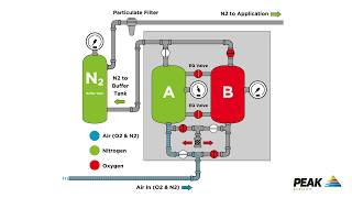 How a PSA nitrogen generator system works [upl. by Adiazteb]