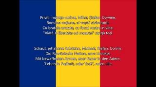 Deșteaptăte române  Nationalhymne Rumäniens text [upl. by Gschu435]