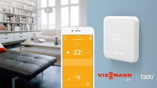 Viessmann met tado° slimme thermostaat [upl. by Enaej]