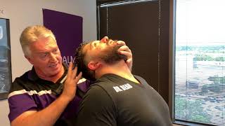 UFC Epic Chiro Dr Beau Hightower Gets The Ultimate Ring Dinger® Adjustment By Dr Johnson [upl. by Bohon425]