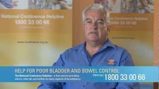 Men getting help for bladder and bowel control problems [upl. by Rozek]