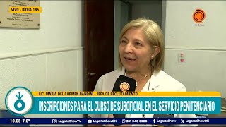 Están abiertas las inscripciones para curso de suboficiales del servicio penitenciario [upl. by Ajnos523]