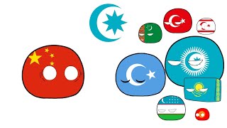 Uyghurs Family  countryballs edit history onlyeducation viral friends past now [upl. by Sousa]