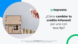 ¿Cómo cambiar tu crédito Infonavit por uno con tasa fija [upl. by Cary]