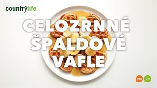 Jak připravit výborné vafle ze špaldové mouky [upl. by Divaj]