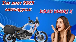 THE NEW LOOK  DUCATI DESERT X DISCOVERY BIKE FEATURE LASHING AND PERFORMANCE [upl. by Ayidah]