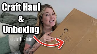 Craft Haul  Life Update and Where Ive Been [upl. by Otrepur]